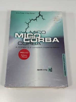 MICO IS CORBA 2.2 Software Vintage Sealed CD-ROM Windows 98 Linux dpunkt.verlag