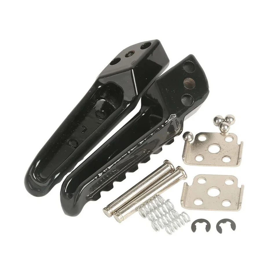 Motorcycle Rear Footrests Foot pegs For Kawasaki Ninja 250 Z750 Z800 Z1000 ZX6R - Image 2 of 3