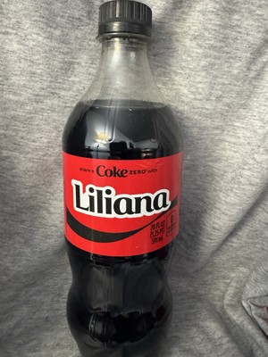 Share a Coke with   Liliana   2025 Personalized Gift Coca~Cola Bottle 20oz Zero