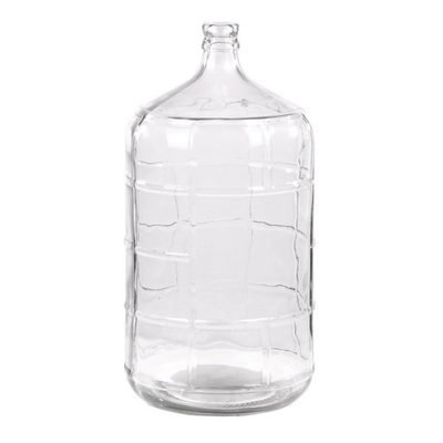 #ad 5 Gallon Glass Carboy Clear Fermenter for Wine and Beer Italian Glass $54.70