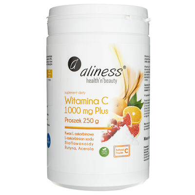Aliness Vitamin C 1000 mg Buffered Plus powder 250g