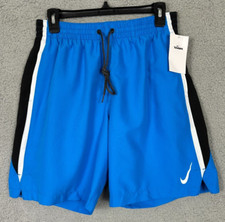 Nike Men's Medium Core Contend 8 Volley Swim Shorts NESSC602 Blue Medium NWT's.
