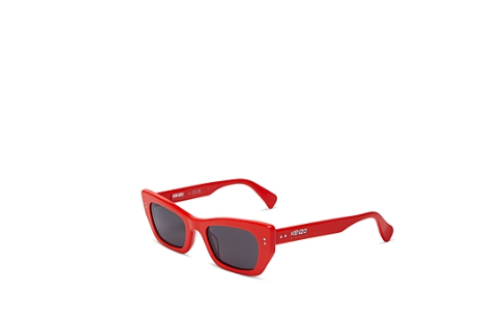 New in Box Kenzo Boke Flower Geometric Sunglasses 51mm Red