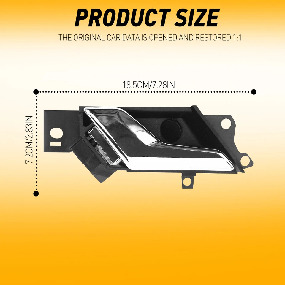 Manija de puerta interior delantera trasera izquierda derecha para Chevrolet Captiva Sport 2012-2015 Foto 2 de 4