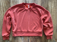 Lululemon Softstreme Perfectly Oversized Cropped Crew Sweatshirt Womens Size 4
