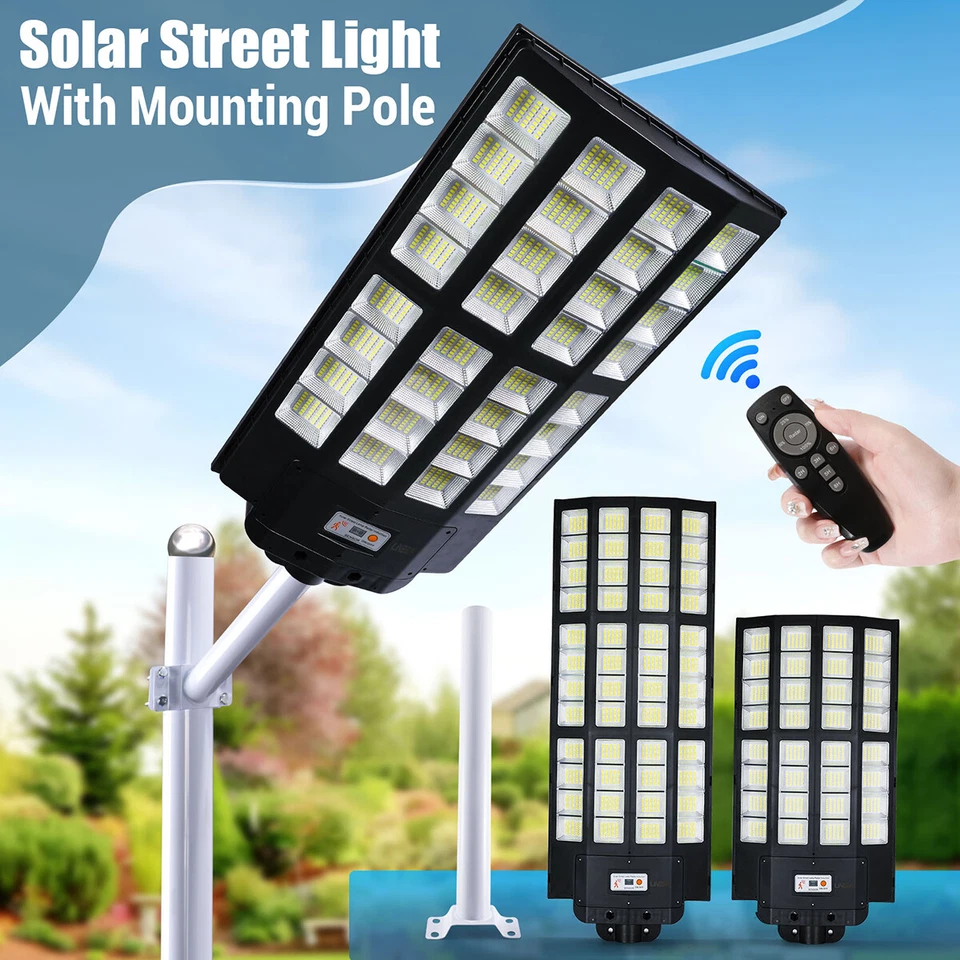 99999999900LM Lamparas Luz Led Solares Luces Para Exterior Patio Sensor De light - Image 3 of 4