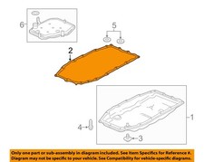 GM OEM 15-23 ATS Transmission Transmission Components-Trans Pan Gasket 24260071