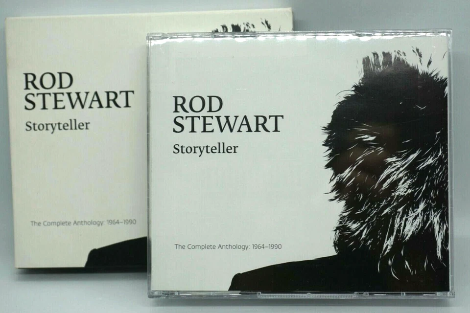 Rod Stewart : STORYTELLER - The Complete Anthology 1964-1990 - 4 CD Album - HTF - Image 3 of 4