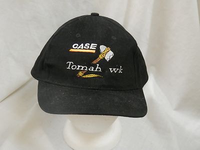 trucker hat baseball cap CASE TOMAH WK style curved brim nice shows good grunge
