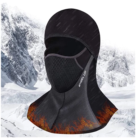 Snow Sports Motorcycle Mask Black Ninja Tactical Hood Balaclava Ski Bike Hat Cap