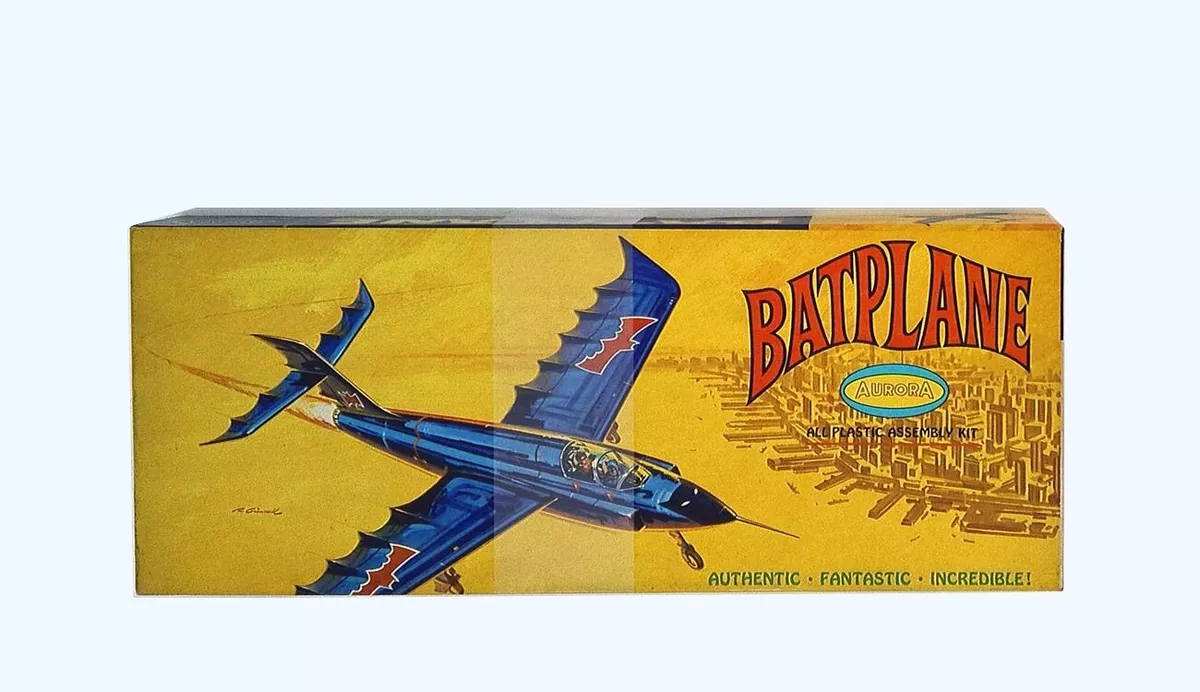 Aurora Vintage BATMAN BATPLANE Model Kit eBay