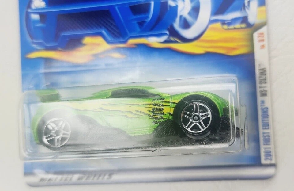 2001 Hot Wheels #20 First Editions 8/36 MS-T SUZUKA Green w/PR5 Spoke Wheels - Image 2 of 4