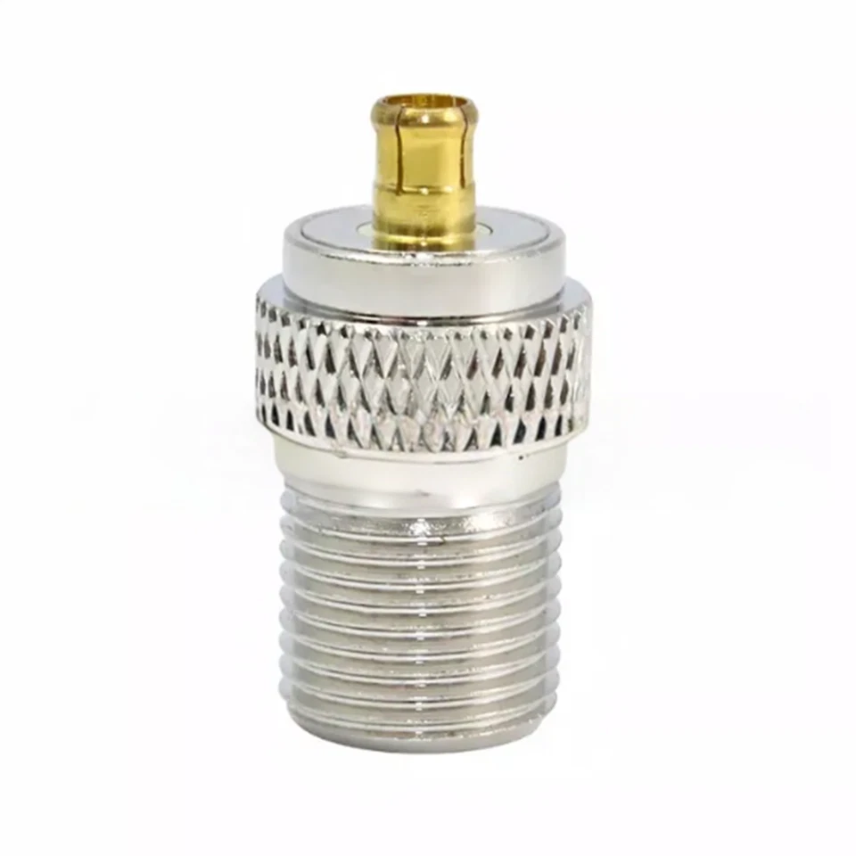 100x F Type Jack Female to MCX Plug Male RF Coaxial Adapter Straight Connector - Image 2 of 2