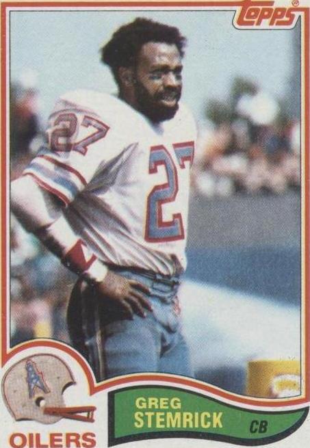 1982 Topps Greg Stemrick #106 - 1 of 2