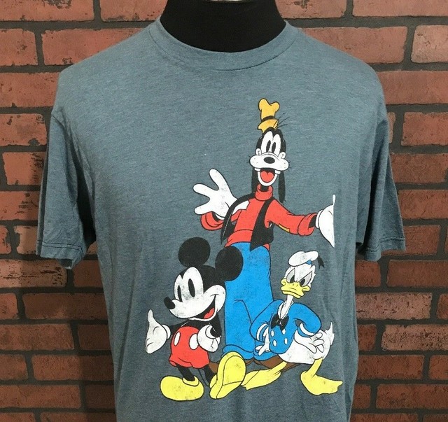 Disney Mickey, Donald Duck & Goofy Men's TShirt Size Large eBay