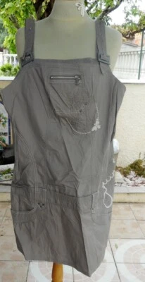 robe salopette la mode est a vous LMV taille 38 mod. * tanis * TBE (lavée) - Photo 1/3