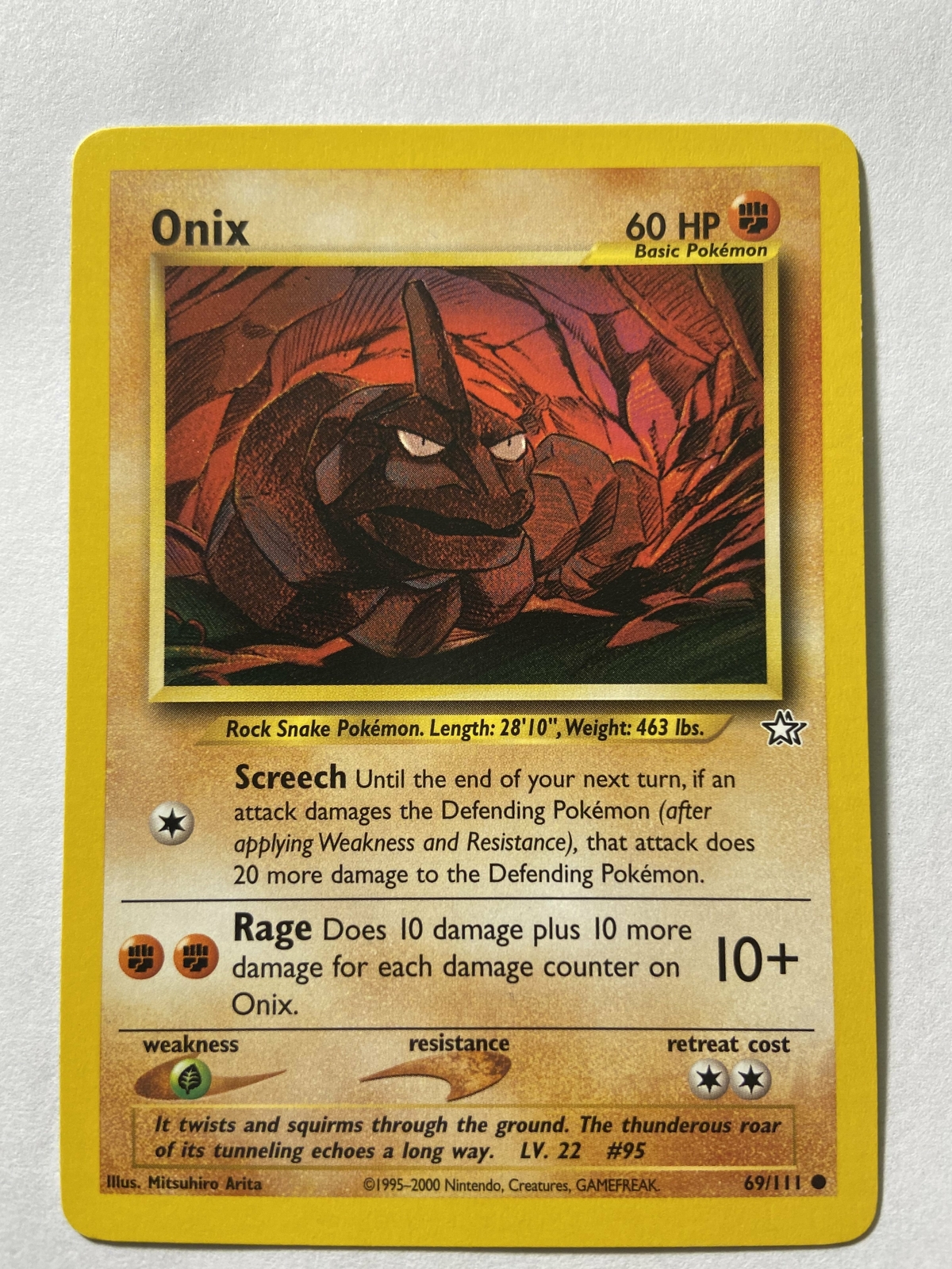 Onix Neo Genesis Near mint English  69/111