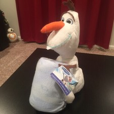 Disney Frozen Olaf Plush Hugger Pillow Blanket Combo Gift Set Fleece Throw NEW