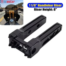 1 1/8" Club Style Pullback Handlebar Riser For Harley Sportster Softail Touring