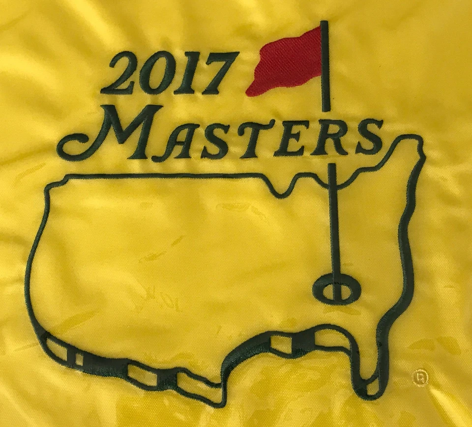 Masters Flag Augusta National Golf 2017 Sergio García gana PGA Foto 2 de 2
