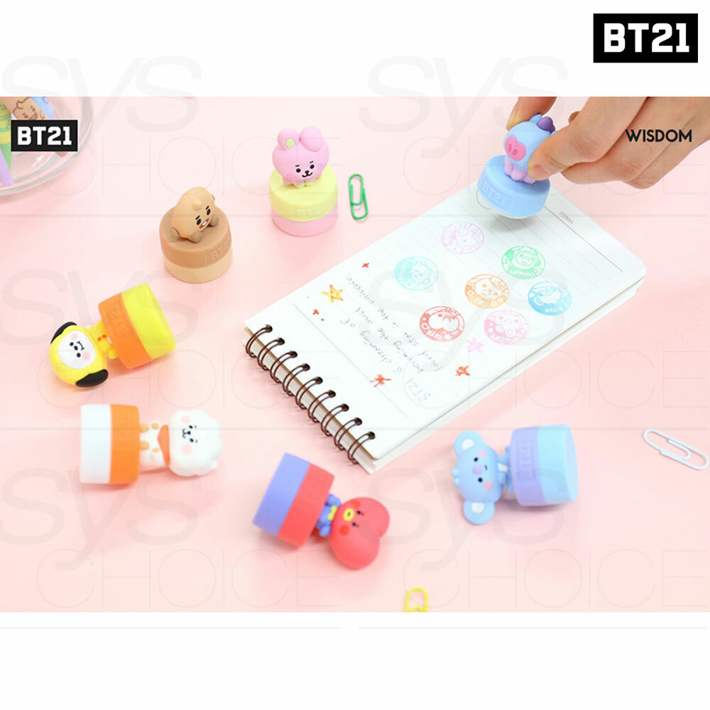 BTS BT21 Official Authentic Goods Baby Figure Stamp +