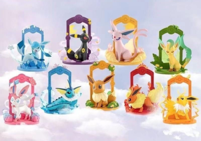 Funism Let's Go Eevee! Eeveelutions Blind Box Figure Mini Statue