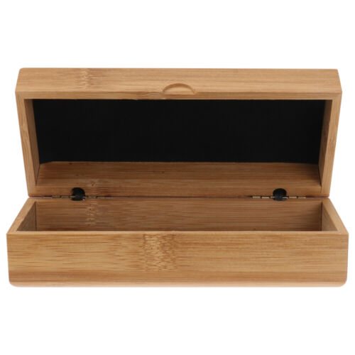 Sunglasses Organizer Wood Display Box Jewelry Storage Khaki - Picture 1 of 12