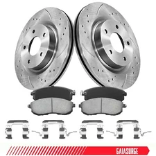 Front Brakes Kit for 2007-2013 Nissan Altima Front Disc Rotors Ceramic Brake Pad