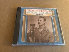 George Morgan Inducted Into The Hall of Fame 1998 Brand New King Records CD George Morgan Inducted Into The Hall of Fame 1998 Brand New King Records CD
