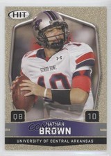 2009 SAGE Hit Gold Nathan Brown #30 0a9