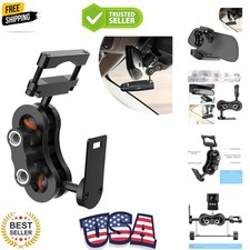 Radar Detector Mount, Rearview Mirror Rod Radar Mounting Base, Suitable for U...