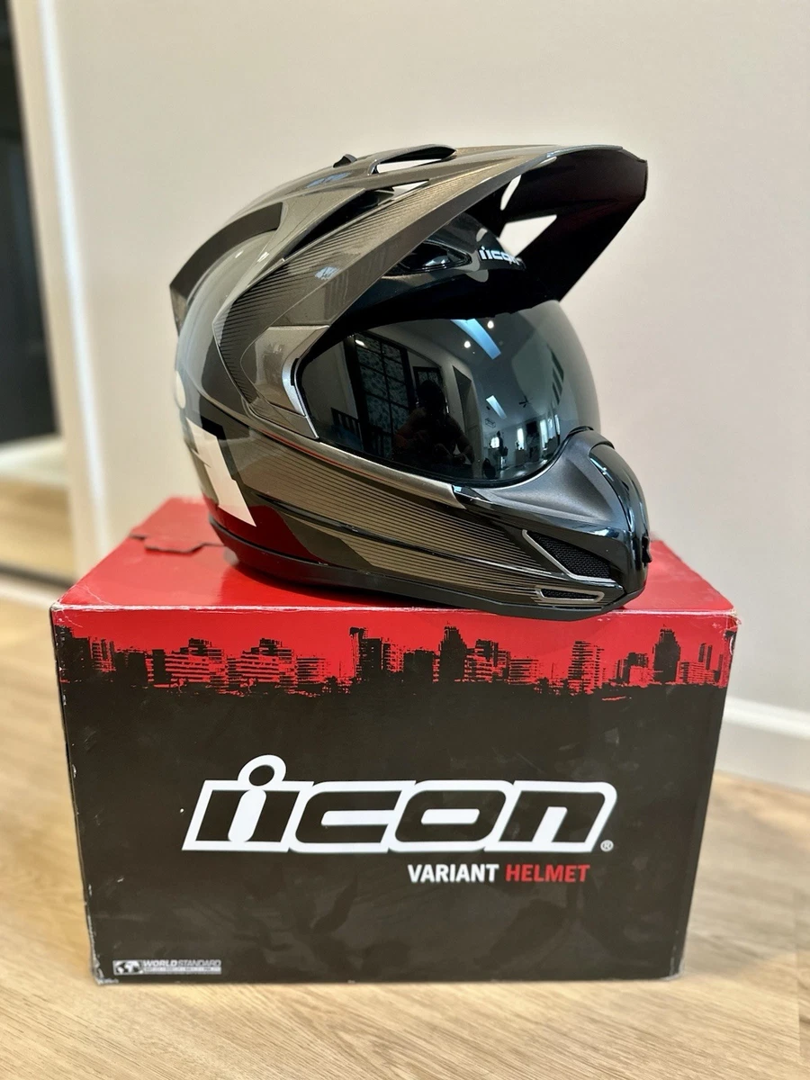Icon Size L Full Faces Helmets for sale | eBay