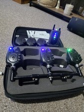 Fox NTXR Bite Alarms 3-Rod Presentation Set with Receiver