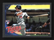 Danny Valencia Minnesota Twins 2010 Topps Update Black #US-191 SN /59
