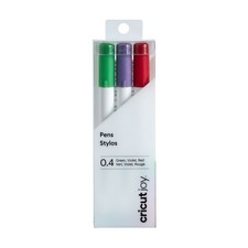 Cricut Joy Fine Point Pens 0.4 mm 3 Red Green Violet