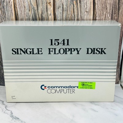 Commodore Model 1541 Floppy Disk Drive C64 Vintage As-Is