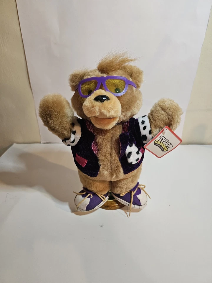 Peluche Grahams Vintage 10" Oso Juguete Aplausos 1990 Nabisco Con Etiquetas Foto 2 de 4