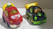 Vtech Go Go Smart Wheels Race Cars Red  Black Lot of 2