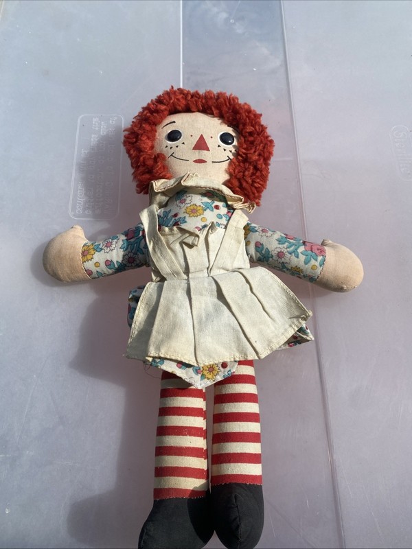 Rare 70s Vintage Original “dress Me” Raggy Ann Doll Knickerbocker