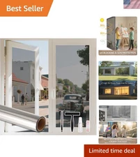 Daytime One Way Window Film - 17.5 x 78.7 inches - Includes Installation Tools