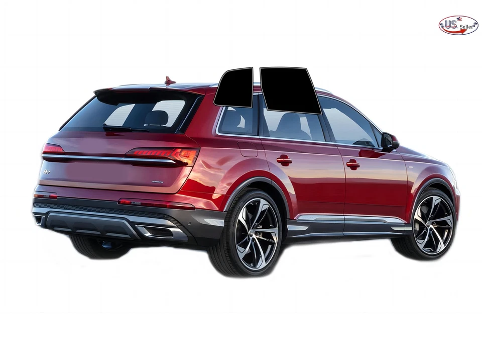 Kit de película de tinte de ventana de 2 capas precortada personalizada computarizada para Audi Q7 2016-2025 Foto 3 de 4