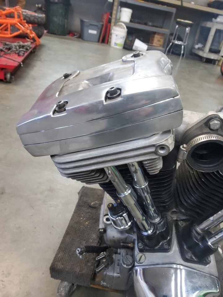 Harley-Davidson Tour Glide 1987 87 FLTC EVO Evolution motor funciona DL-687 Foto 2 de 4