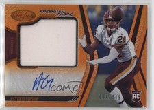 2020 Certified Freshman Fabric Signatures Mirror Orange Antonio Gibson Auto 0v0