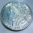 1889-S Morgan Silver Dollar Beautiful High Grade Coin Rare Date