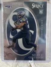 2023 Panini Select - Select Certified Rookies Zach Charbonnet #CRO-ACH (RC)