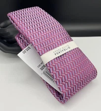 PERRY ELLIS Portfolio Men's 100% Polyester Tie ~ Scanlon Geo ~ MSRP: $55.