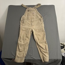 Carhartt Men's Canvas Relaxed Fit Rugged Flex Bib Overalls Tan 40x30 OR2987-M