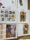 GB Guernsey 33 FDC covers incl many blocks, tidy lot great sorter