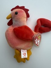 TY BEANIE BABY DOODLE - ROOSTER - 1996 - MINT CONDITION - RETIRED WITH TAGS