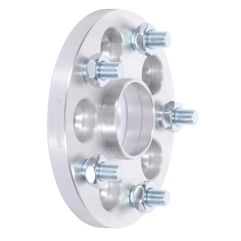 4 pcs 5x100 Wheel Adapters 15mm For 1998-2018 Subaru Impreza Forester to 5x114.3 - Image 2 of 4